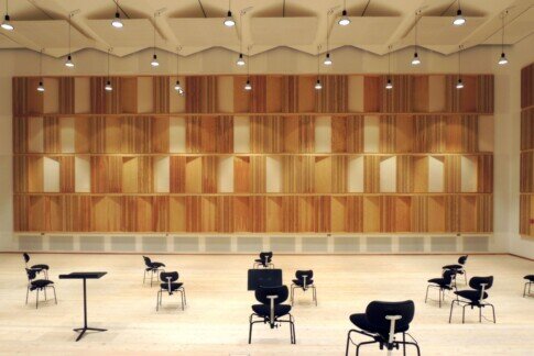 Zkušebna orchestru ve Státní opeře